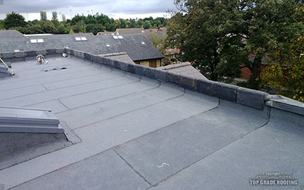 Finished Flat Roof